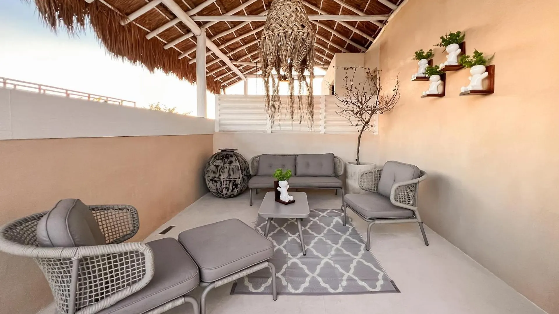 Ph Con Jacuzzi Privado En Aldea Zama Lägenhet Tulum