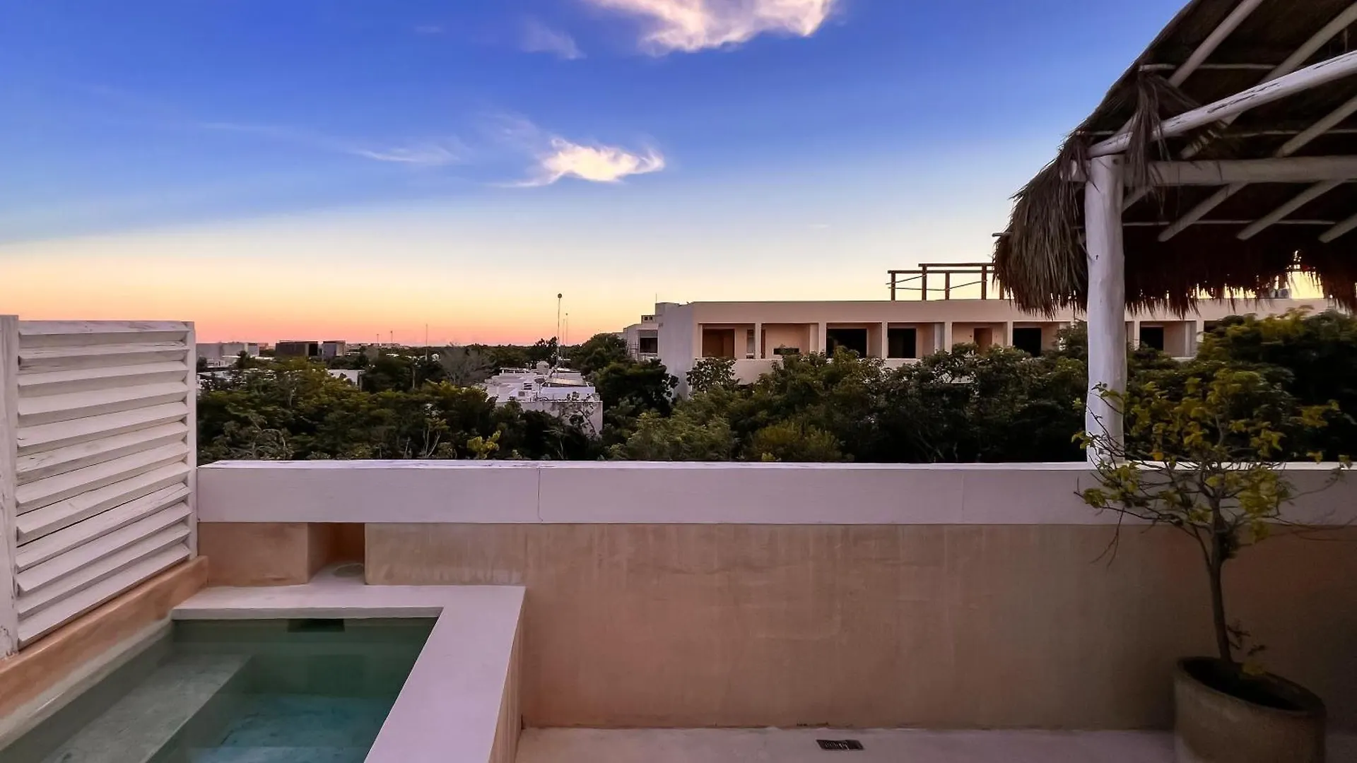 Ph Con Jacuzzi Privado En Aldea Zama Lägenhet Tulum