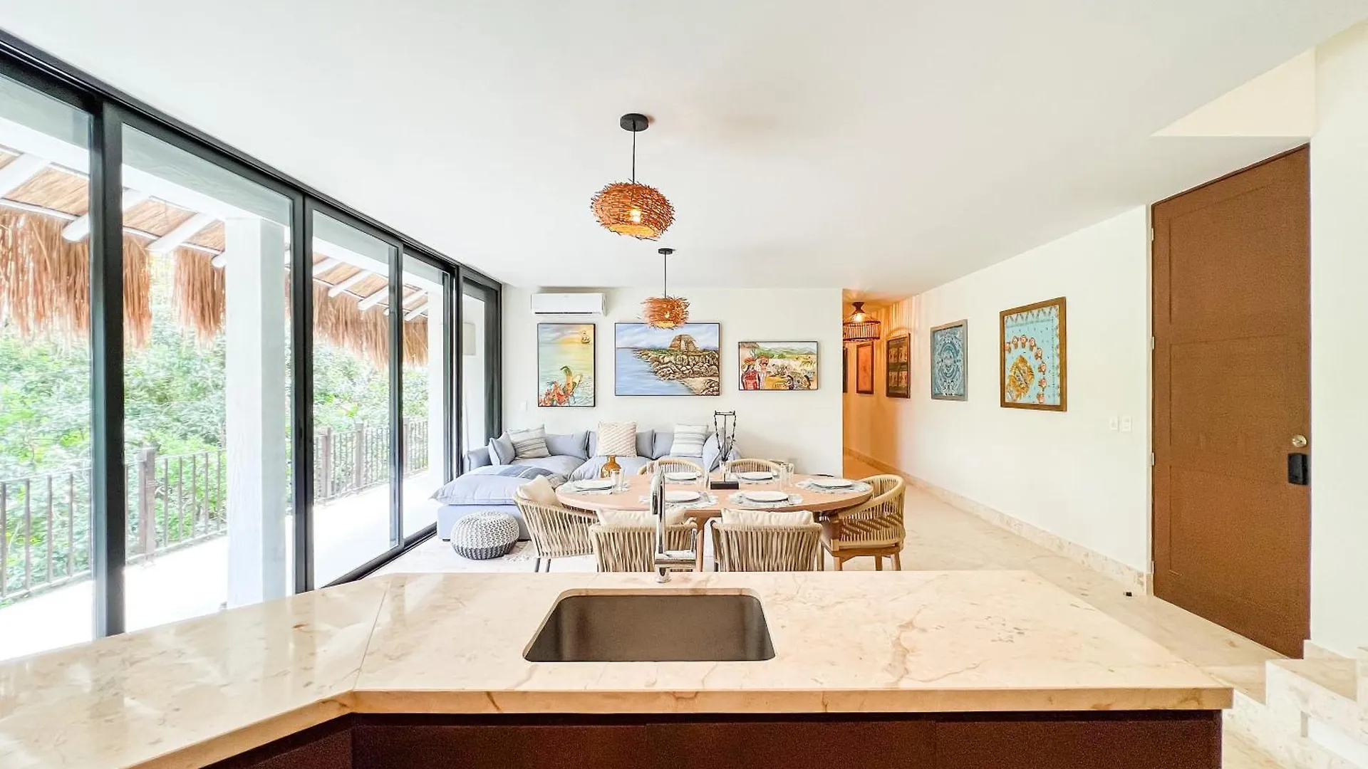 Ph Con Jacuzzi Privado En Aldea Zama Lägenhet Tulum Mexiko